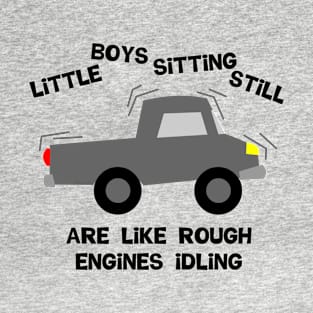 Boys Sitting Still T-Shirt